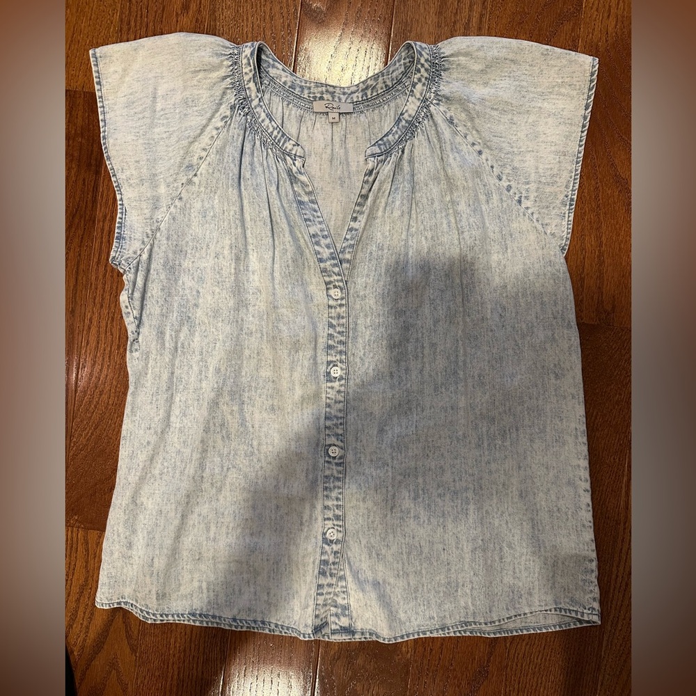 Rails Alena Chambray Top